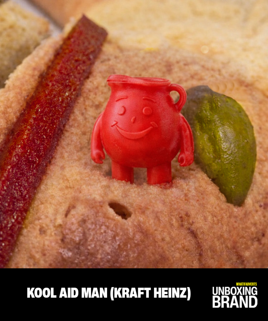 Kool Aid Man de Kraft Heinz como figura publicitaria dentro de una Rosca de Reyes – WhatIfAdverts, Unboxing Brand