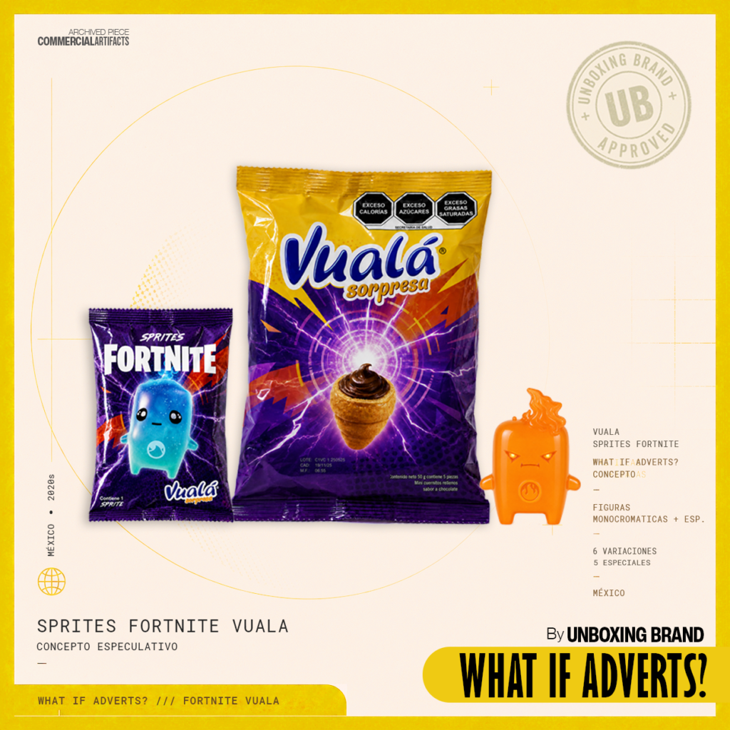 What If Adverts? Vuala Fortnite Sprites by Unboxing Brand